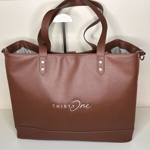 Thirty One Square Tote with Tote Organizer
